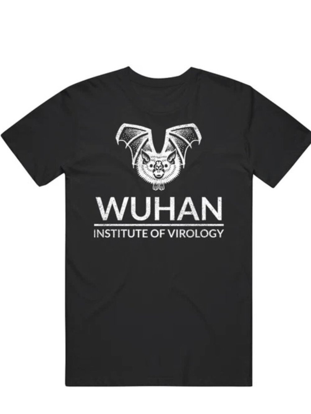 Wuhan Institute Of Virology Funny Parody Graphic T-Shirt